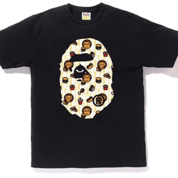 Bathing Ape Junk Food T Shirt - Picture 1 of 1